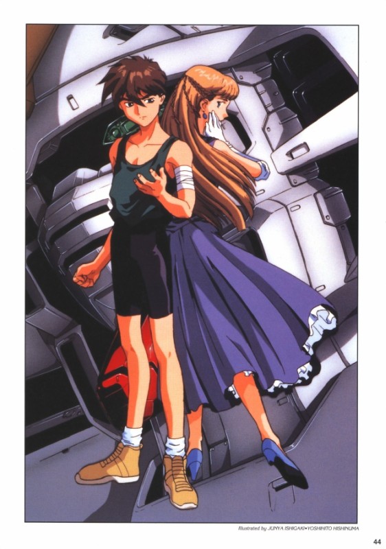 Otaku Gallery  / Art Books / Gundam Wing - Memorials II (The Legend Of Forever) / 045.jpg